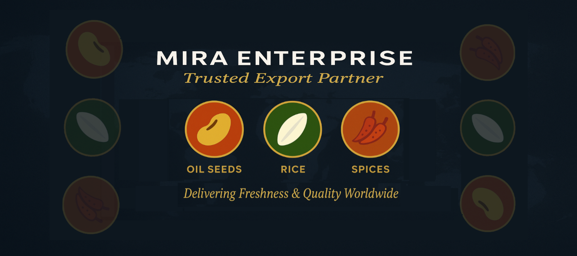 mira-enterprise morbi spices, seeds, rices product Exporter